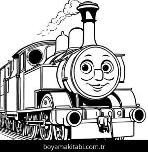 Thomas boyama sayfası,  coloring page, , 