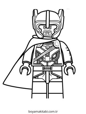 Thor boyama sayfası – yaratıcılığı geliştirir, keyifli zaman