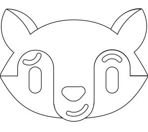 Tilki boyama sayfası, Foxes coloring page, , foxes fox wry smile face emoji 