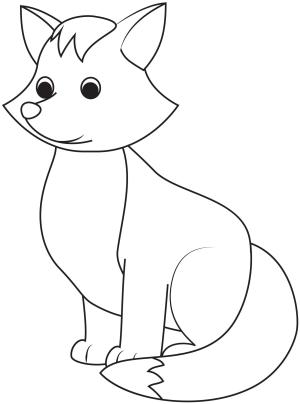 Tilki boyama sayfası, Foxes coloring page, , foxes fox 