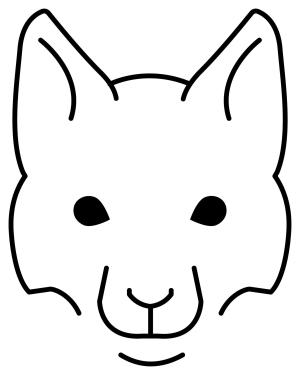 Tilki boyama sayfası, Foxes coloring page, , foxes fox emoji 