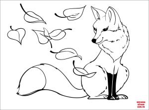 Tilki boyama sayfası, Foxes coloring page, , foxes red fox 