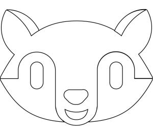 Tilki boyama sayfası, Foxes coloring page, , foxes fox smiling face emoji 