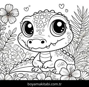 Timsah boyama sayfası,  coloring page, , 