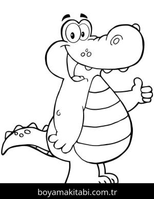 Timsah boyama sayfası – ücretsiz yazdır, boyama etkinliği