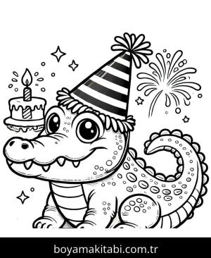 Timsah boyama sayfası,  coloring page, , 