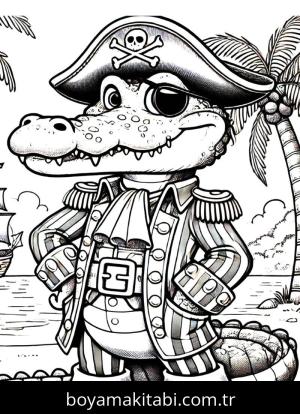 Timsah boyama sayfası,  coloring page, , 