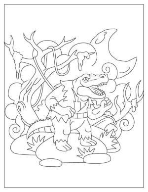 Timsah boyama sayfası,  coloring page, Canavar Timsah, 