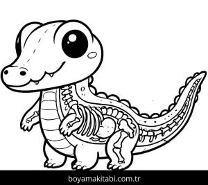 Timsah boyama sayfası,  coloring page, , 