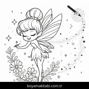 Tinkerbell Boyama