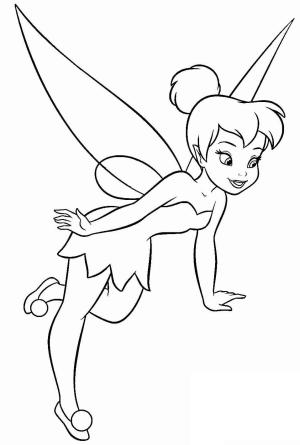 Tinkerbell boyama sayfası,  coloring page, Komik Tinkerbell, 