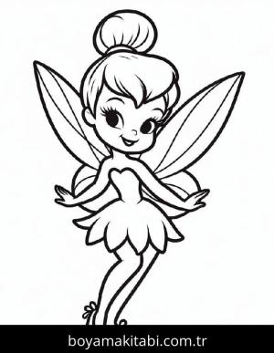 Tinkerbell Boyama