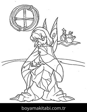 Tinkerbell Boyama