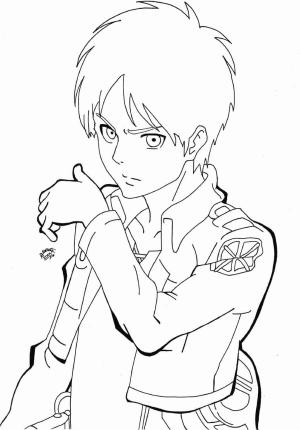 Titan’a Saldırı boyama sayfası,  coloring page, Taze Eren, 