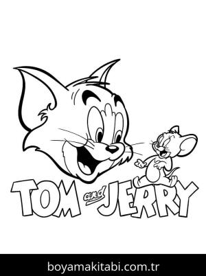 Tom Ve Jerry boyama sayfası – ücretsiz yazdır, boyama etkinliği