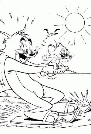 Tom Ve Jerry boyama sayfası,  coloring page, Muhteşem Tom ve Jerry, 