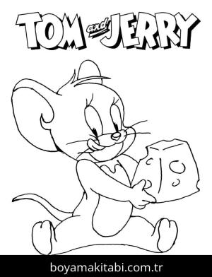 Tom Ve Jerry boyama sayfası – ücretsiz yazdır, boyama etkinliği