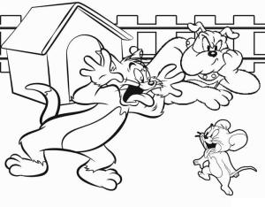 Tom Ve Jerry boyama sayfası,  coloring page, Tom ve Arkadaşları, 