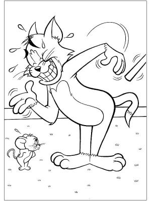 Tom Ve Jerry boyama sayfası,  coloring page, İnanılmaz Tom ve Jerry, 