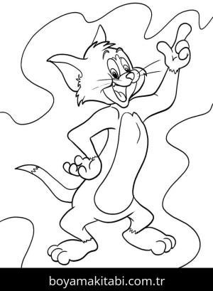 Tom Ve Jerry boyama sayfası – ücretsiz yazdır, boyama etkinliği