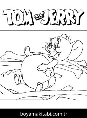 Tom Ve Jerry boyama sayfası – PDF indir, sevimli karakter