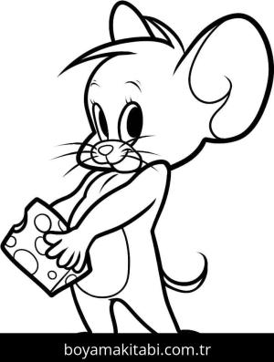 Tom Ve Jerry boyama sayfası – yaratıcılığı geliştirir, keyifli zaman