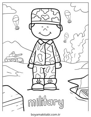 Topluluk Yardımcıları boyama sayfası – çocuk aktivitesi, PDF indir