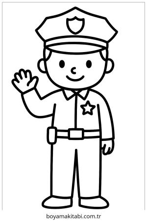 Topluluk Yardımcıları boyama sayfası – boyama etkinliği, çocuk aktivitesi