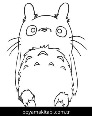 Totoro Boyama Sayfaları