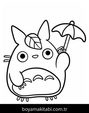 Totoro Boyama Sayfaları