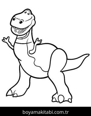 Toy Story boyama sayfası – sevimli karakter, sanatsal çalışma