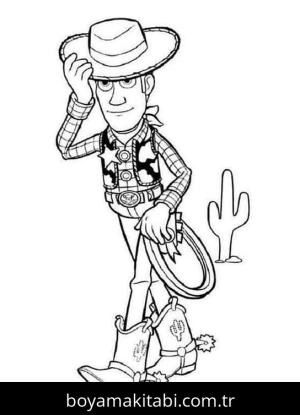 Toy Story boyama sayfası – keyifli zaman, renkli çizimler