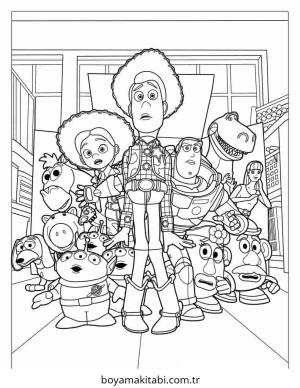 Toy Story Boyama
