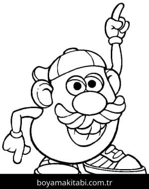 Toy Story boyama sayfası – renkli çizimler, okul öncesi