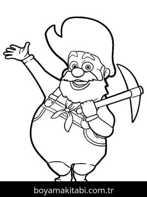 Toy Story boyama sayfası – PDF indir, sevimli karakter