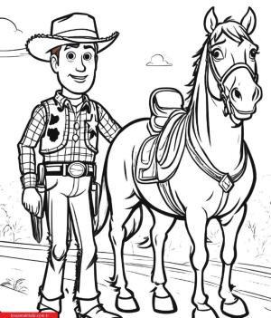 Toy Story boyama sayfası, Toy Story coloring page, , 