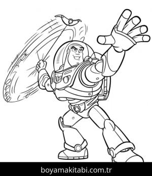 Toy Story boyama sayfası – yaratıcılığı geliştirir, keyifli zaman
