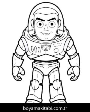 Toy Story boyama sayfası – çocuk aktivitesi, PDF indir