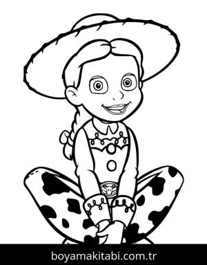 Toy Story boyama sayfası – PDF indir, sevimli karakter