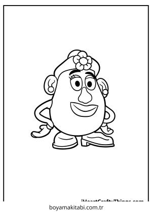 Toy Story boyama sayfası – sanatsal çalışma, çocuklar için