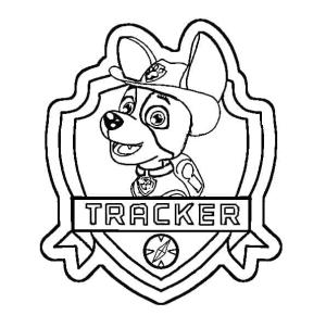 Tracker Paw Patrol boyama sayfası,  coloring page, Ücretsiz Yazdırılabilir Tracker Paw Patrol, 