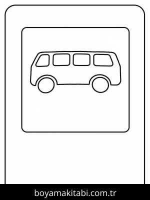 Trafik İşaretleri boyama sayfası – ücretsiz yazdır, boyama etkinliği