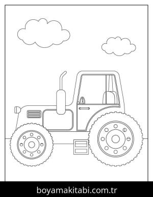 Traktör Boyama