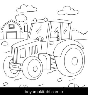 Traktör Boyama