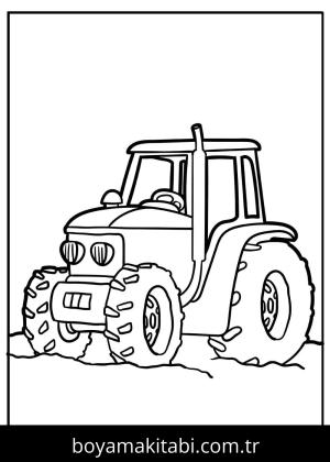 Traktör Boyama