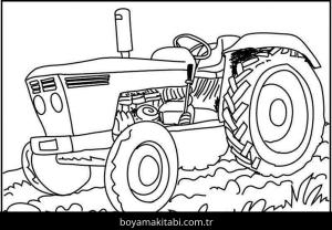 Traktör Boyama