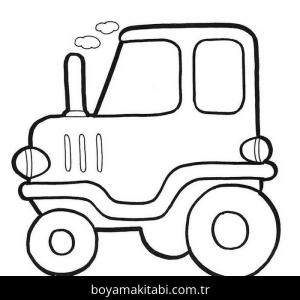 Traktör Boyama