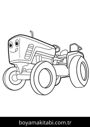 Traktör Boyama