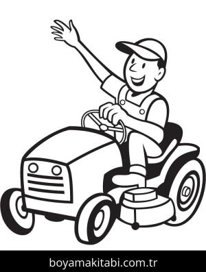Traktör Boyama