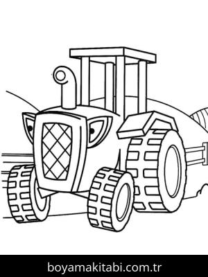 Traktör Boyama